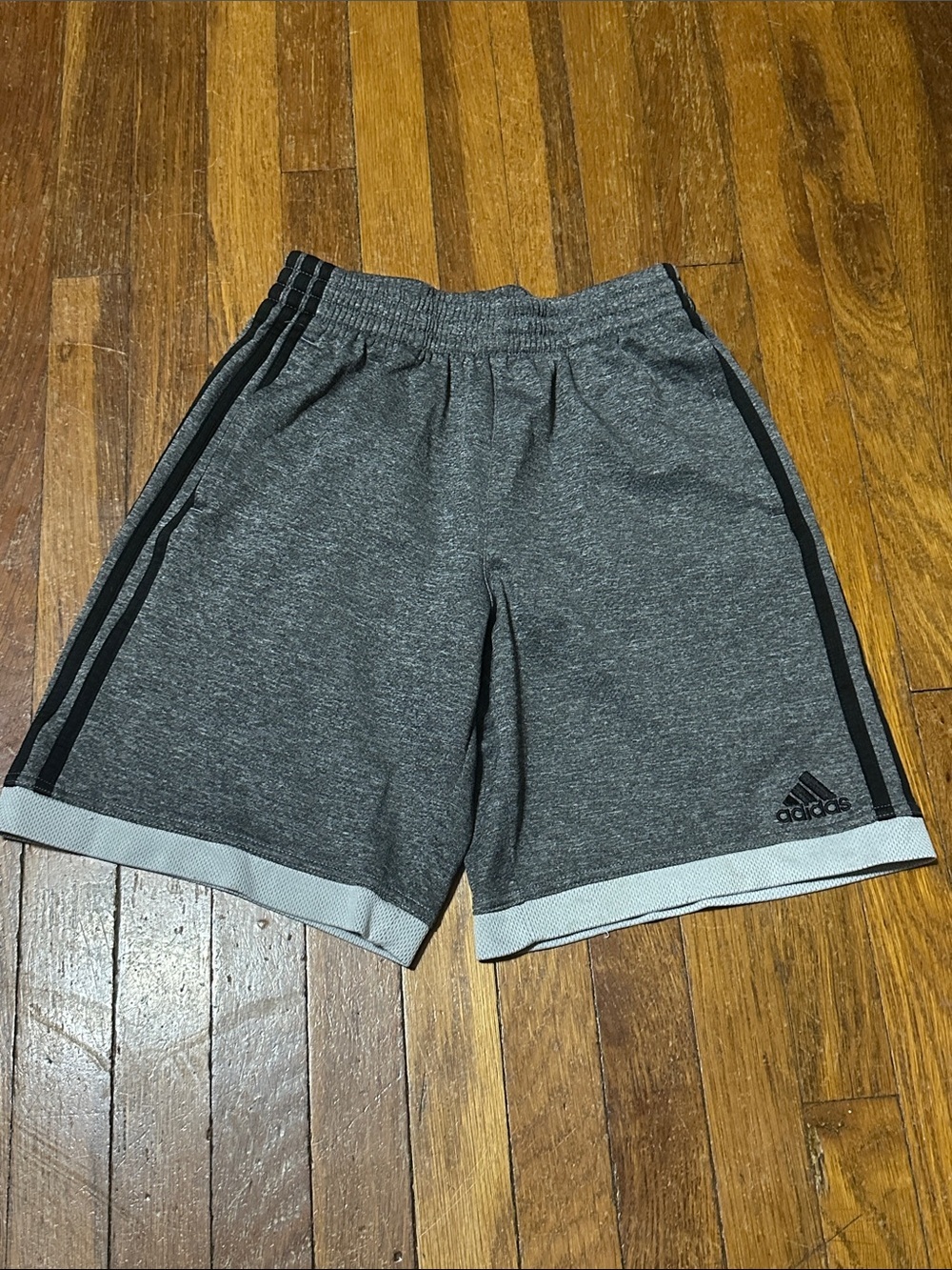 Adidas Boy’s Gray Athletic/Lounge Shorts, Sz M (10/12)